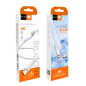 Câble en Silicone USB/USB-C 1M Blanc - WUW X224 — Accessoire · Smarty Paris 18e